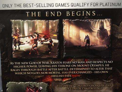 PS2 - God of War II - Platinum