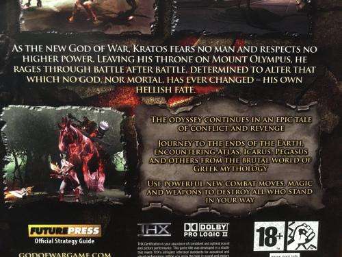 PS2 - God of War II - Platinum