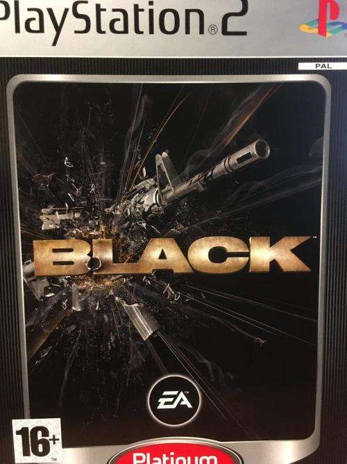 PS2 - Black - Platinum