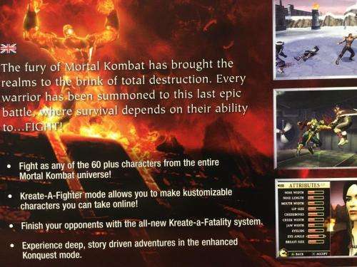 PS2 - Mortal Kombat Armageddon