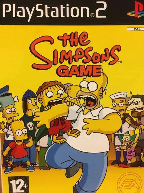 PS2 - The Simpsons Game