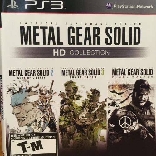 PS3 - Metal Gear Solid HD Collection
