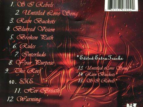 CD - Si Rebels Standard Issue Blurred Vision (Cd & DVD)