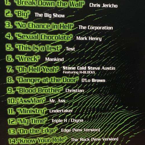 CD - WWF World Wrestling Federation - The Music Volume 4