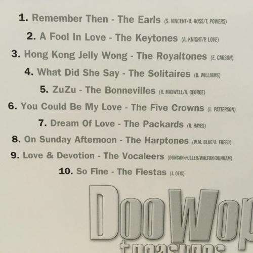 CD - Doo Wop Treasures - Various Artists