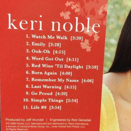 CD - Keri Noble - Keri Noble