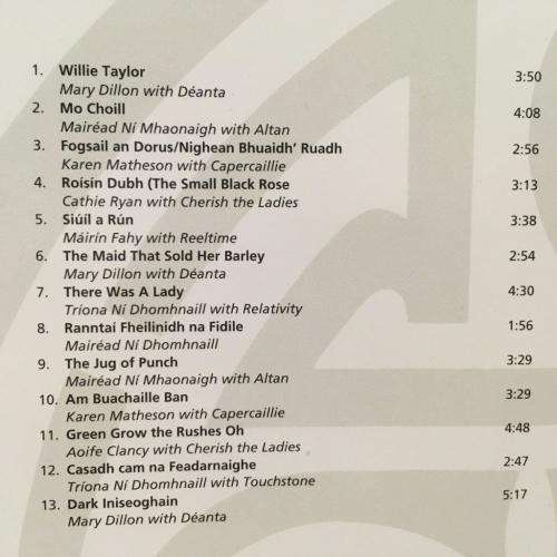 CD - The Voice of Celtic Women - There Was A Lady