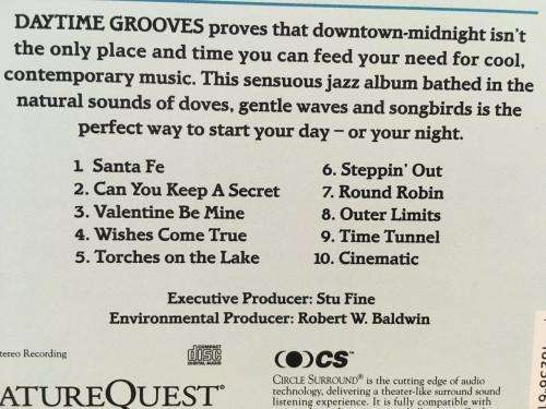 CD - Nature Quest - Daytime Grooves