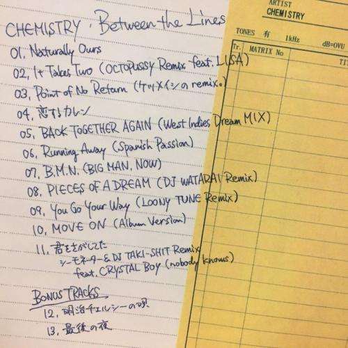 CD - Chemistry - Between The Lines