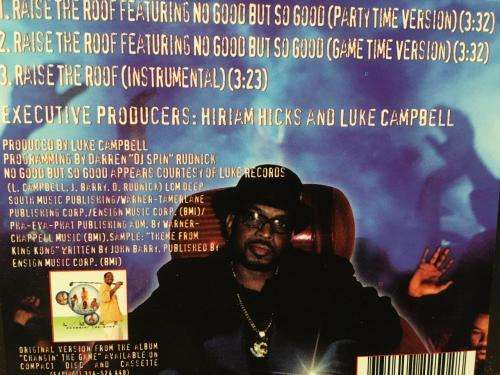 CD - Luke - Raise The Roof (Card Cover)