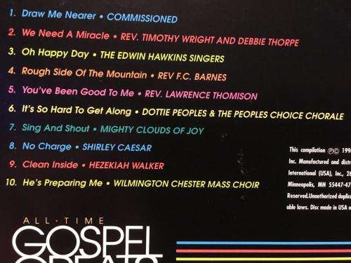 CD - All Time Gospel Greats