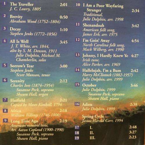 CD - Chris Chamber Voices - From Sorrow Free