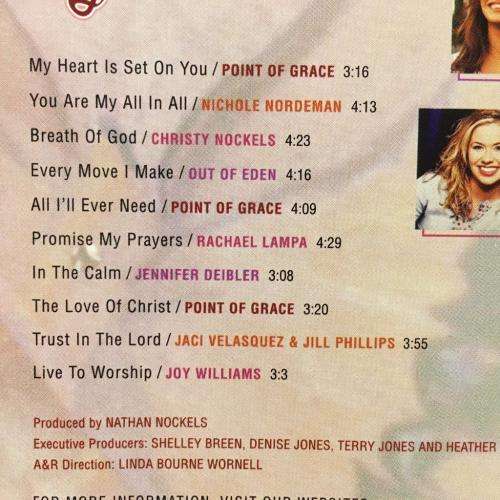 CD - Girls of Grace - Worship