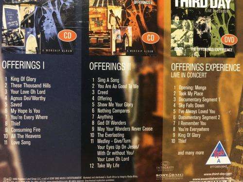 CD - Third Day - Offerings Box Set (2xCD & DVD)