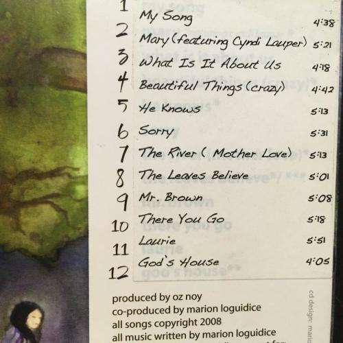 CD - Marion Loguidice - God`s House (Card Cover)