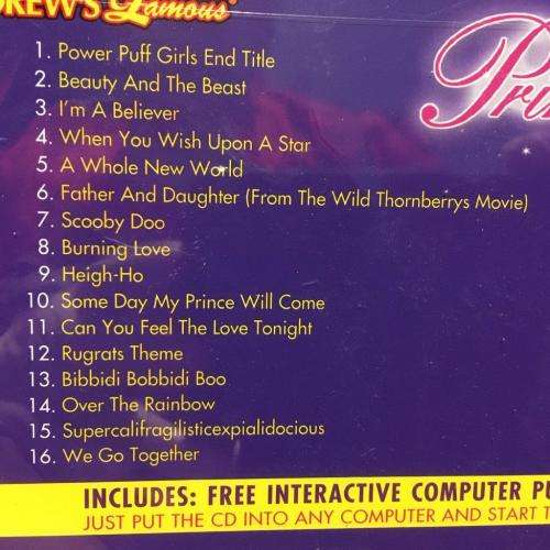 CD - Drew`s Famous - Princess Movie Hits (New Sealed)
