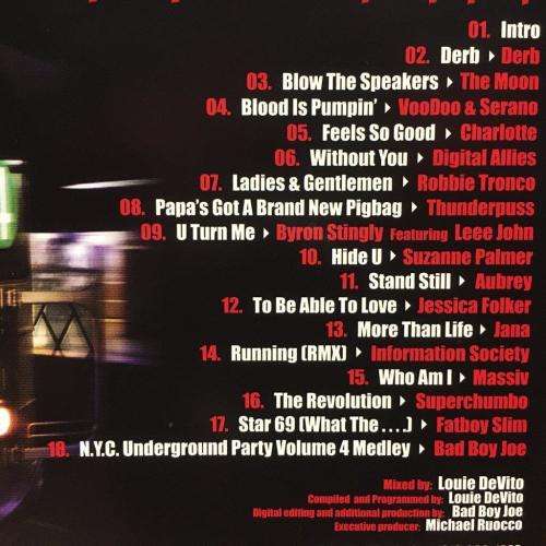 CD - N.Y.C. Underground Party 4