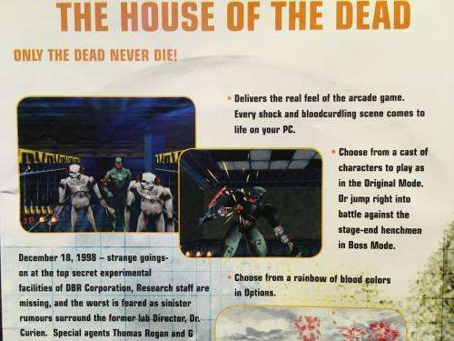 PC - The House of The Dead