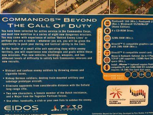 PC - Commandos Beyond The Call