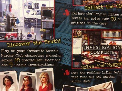 PC - James Patterson Women's Murder Club Death In Scarlet - Hidden Object Game
