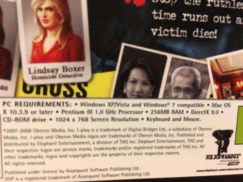 PC - James Patterson Women's Murder Club Death In Scarlet - Hidden Object Game