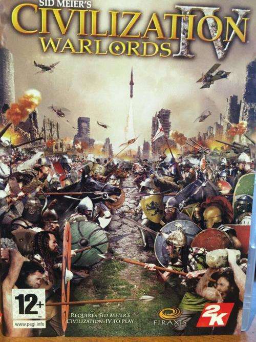 PC - Sid Meyer`s Civilization IV Warlords Expansion P (Requires Sid Meyer`s Civilization IV to play)