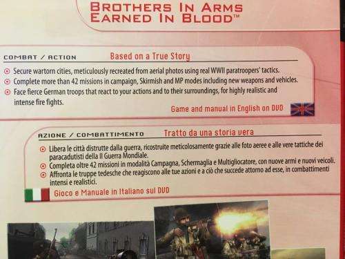 PC - Brothers In Arms Earned In Blood