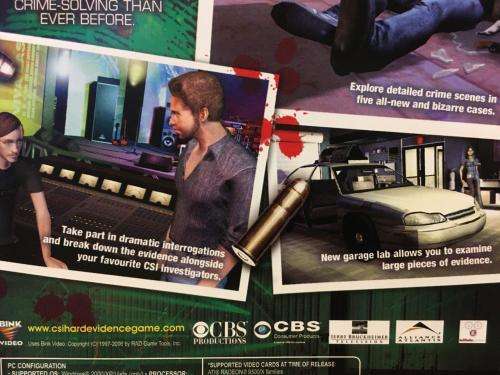 PC - CSI: Crime Scene Investigation - Hard Evidence - Exclusive