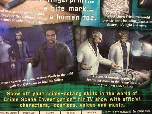 PC - CSI: Crime Scene Investigation - Dark Motives