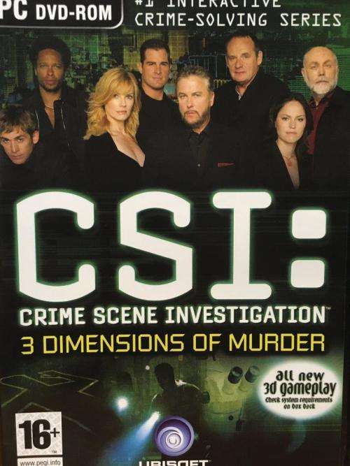 PC - CSI: Crime Scene Investigation - 3 Dimensions of Murder