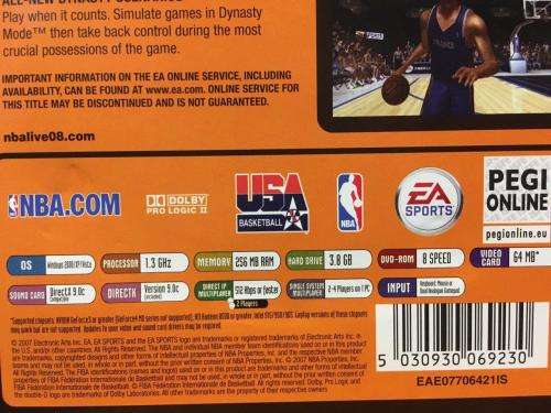 PC - NBA Live 08