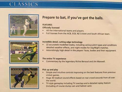 PC - Cricket 2002 - EA Classics