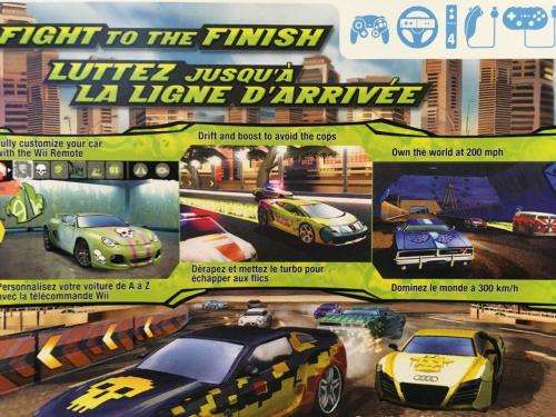 Wii - Need For Speed Nitro (NTSC USA Disc and Cover)