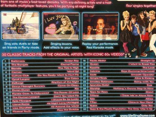 Wii - We sing 80`s