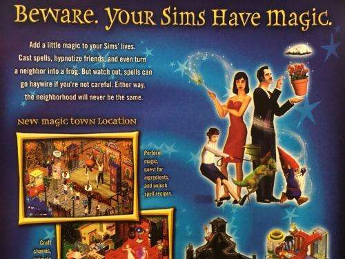 PC - The Sims - Makin Magic - Expansion Pack