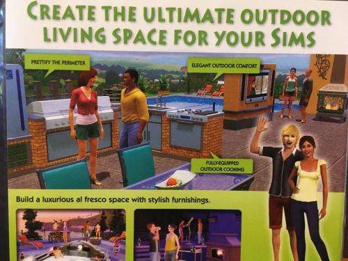 PC - The Sims 3 - Outdoor Living Stuff