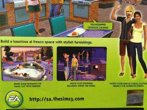 PC - The Sims 3 - Outdoor Living Stuff