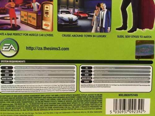 PC - The Sims 3 - Fast Lane Stuff