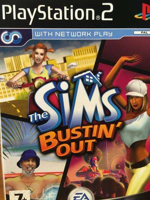PS2 - The Sims Bustin` Out