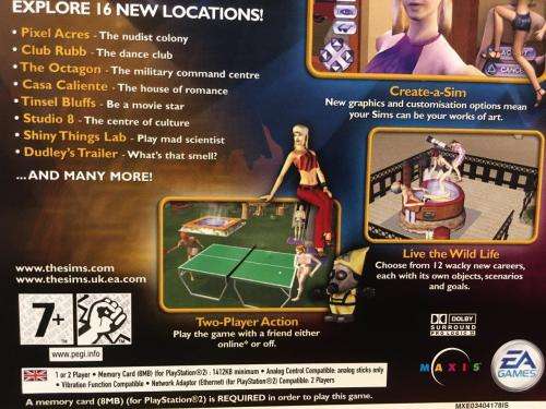 PS2 - The Sims Bustin` Out