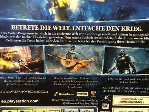 PS3 - Avatar