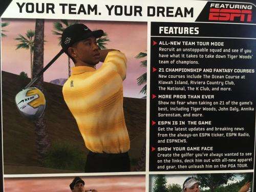 PS2 - Tiger Woods PGA Tour 07