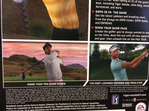 PS2 - Tiger Woods PGA Tour 07