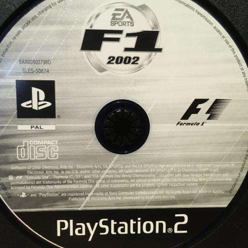 PS2 - F1 2002 Formula 1 (Disc Only)