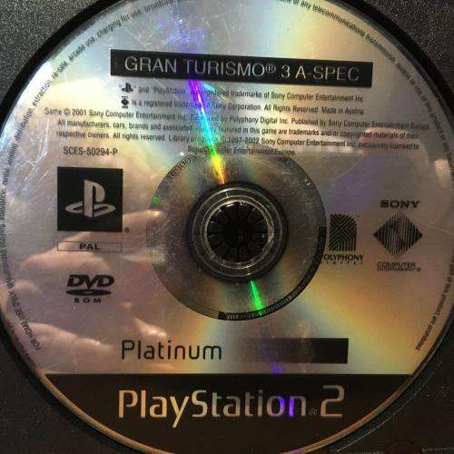 PS2 - Gran Turismo 3 A-Spec (Disc Only)