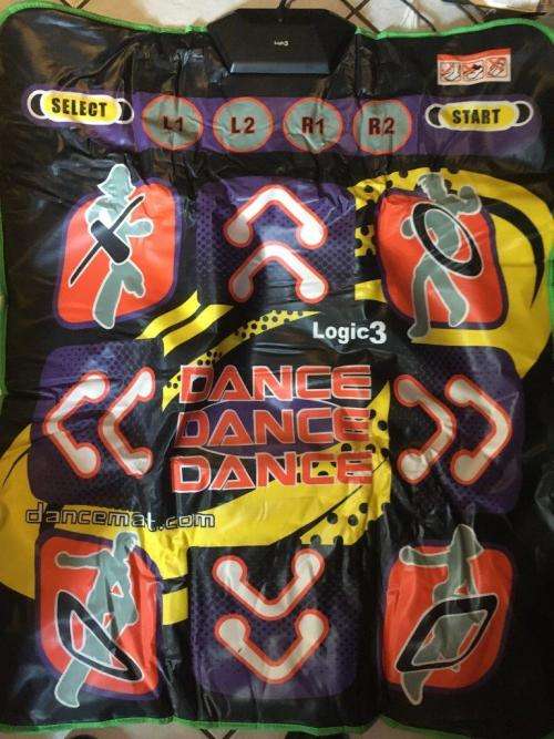 PS2 - Logic 3 Dance Mat + Dance UK Game (Boxed)