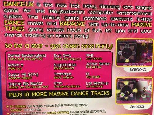 PS2 - Dance : Uk