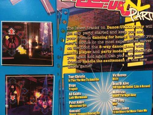 PS2 - Dance Mania Deluxe Dance Mat + Dance UK XL Party Game (Boxed)