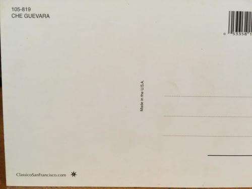 Post Card - Che Guevara - Made In U.S.A. (N.O.S)