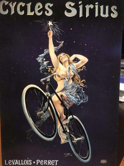 Post Card - Cycles Sirus Levallois Perret - Made In U.S.A. (N.O.S)